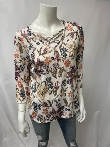 Long Sleeve Floral Print Top MAN – 27096 – 4