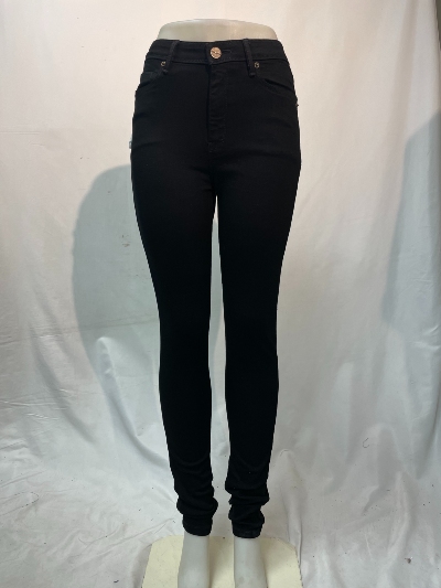 High Rise Skinny Jeans DSA - Alexa-BLK S8B