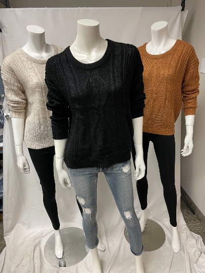 Cable Sweater - RUN - 900051 - S13B