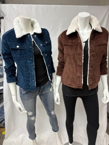 Corduroy Jacket DSA – Gabriella-Sherpa SLC L